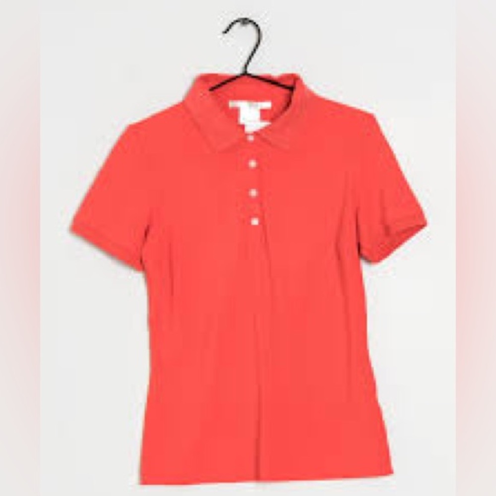 Women’s Nike Golf Dri-Fit Pink Fitted Button Down Polo Shirt size S